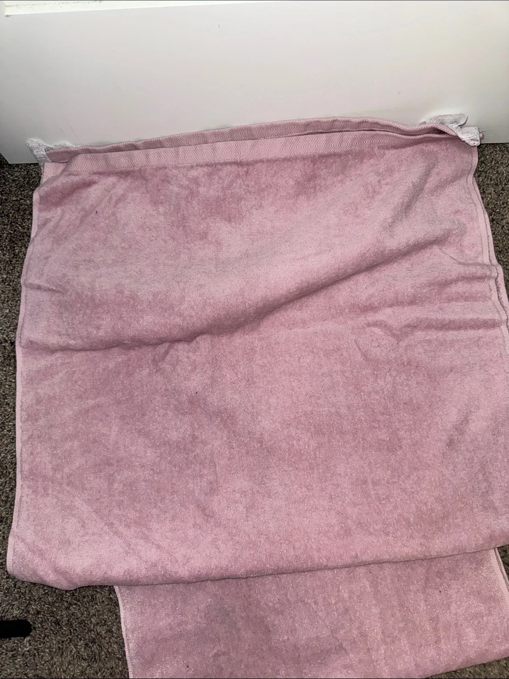 Vintage Made USA Pink Lace Trim Towel Set Coquette girl Girlhoodcore Ms Hunny